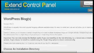 Video 2 - How to Install WordPress Automatically Using cPanel