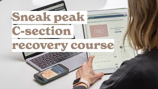 Information Sneak peek C-section recovery programme News