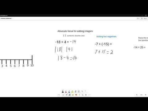 Adding Integers - YouTube