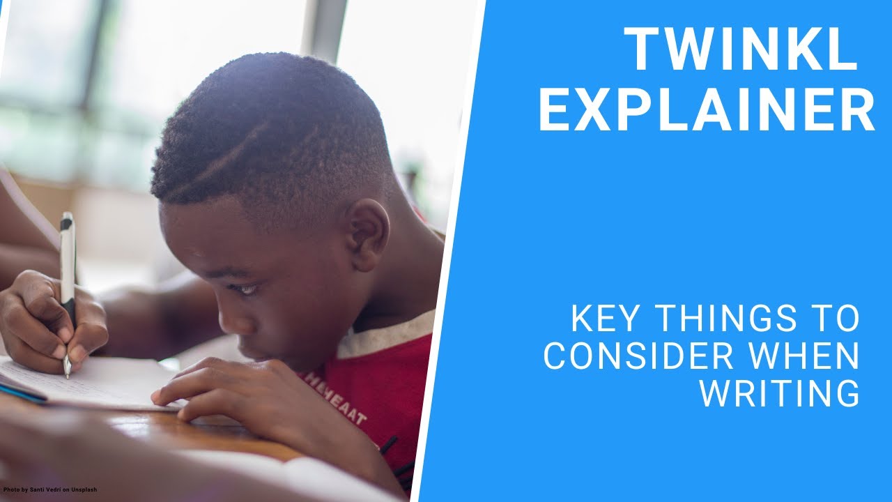 Key Things To Consider When Writing YouTube Key Things To Consider When Writing YouTube
