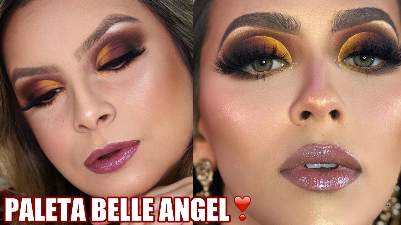 MAKE INSPIRAÇÃO TATI BUENO COM PALETA BELLE ANGEL