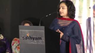 Nithya Menon Speech Jk Audio Launch