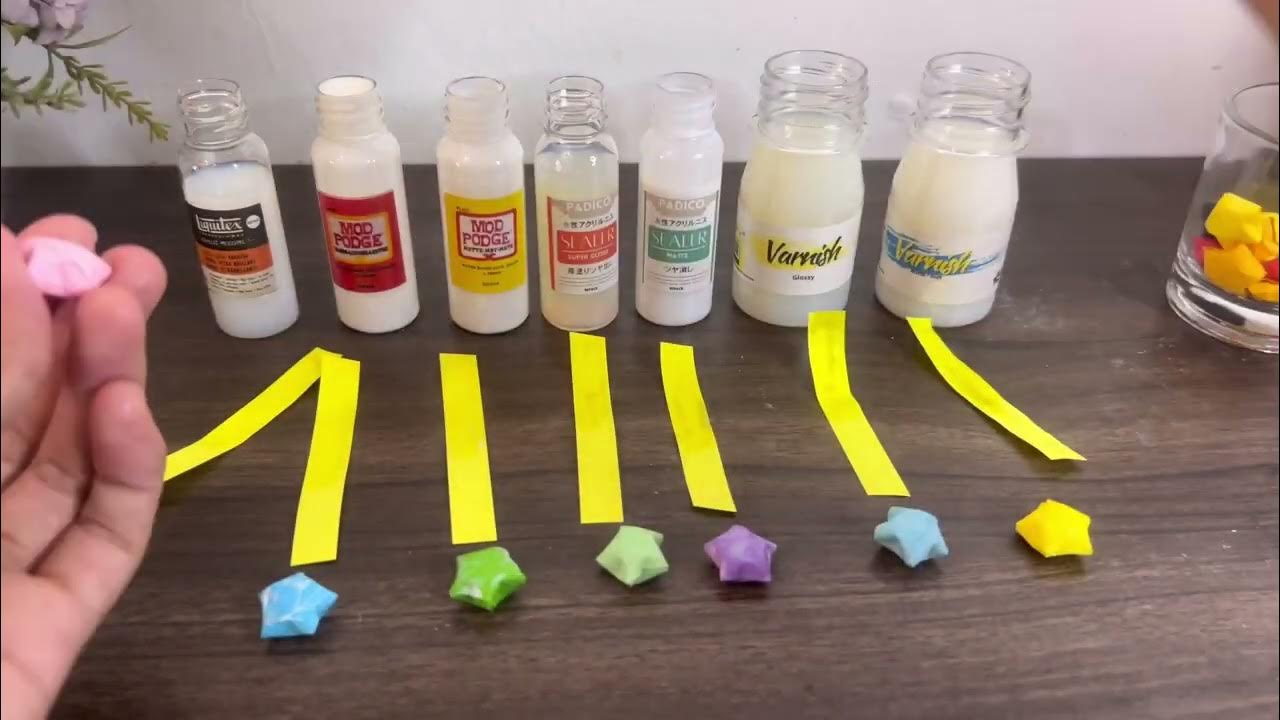 REKOMENDASI VARNISH UNTUK QUILLING PAPER ART YouTube