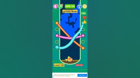 🐠🐋🐟  Save the Fish game level 103 Fishdom pull the pin 📍 fish puzzle game. wait for it #braingame
