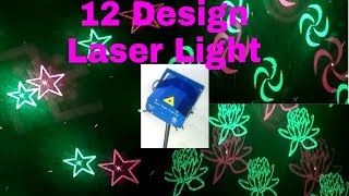 12 T LED Laser light Wall digital LED lighting Resimi