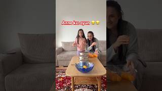Anne kız oyun 😂 #trending #viral #challenge #reels #viralvideo #keşfet #funny #keşfet #çocuk #oyun
