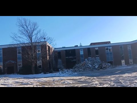 Visual update: Old Morse School demolition (2-3-2024)