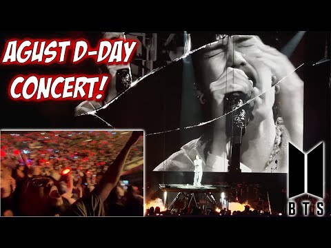 First BTS SOLO concert ever! | Agust D live concert in LA vlog