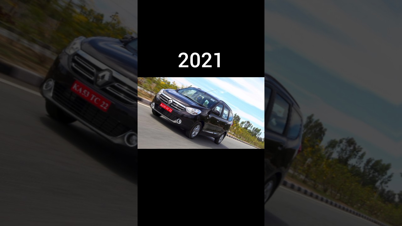 evolution of renualt lodgy (2015~2023) 