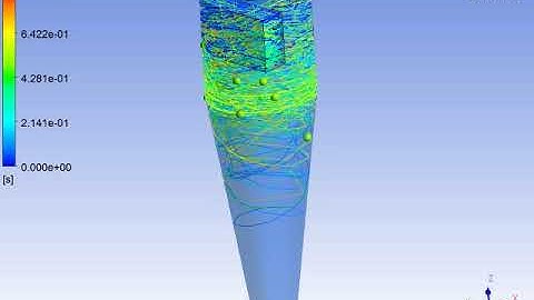 ANSYS Fluent Hydrocyclone DPM tracking