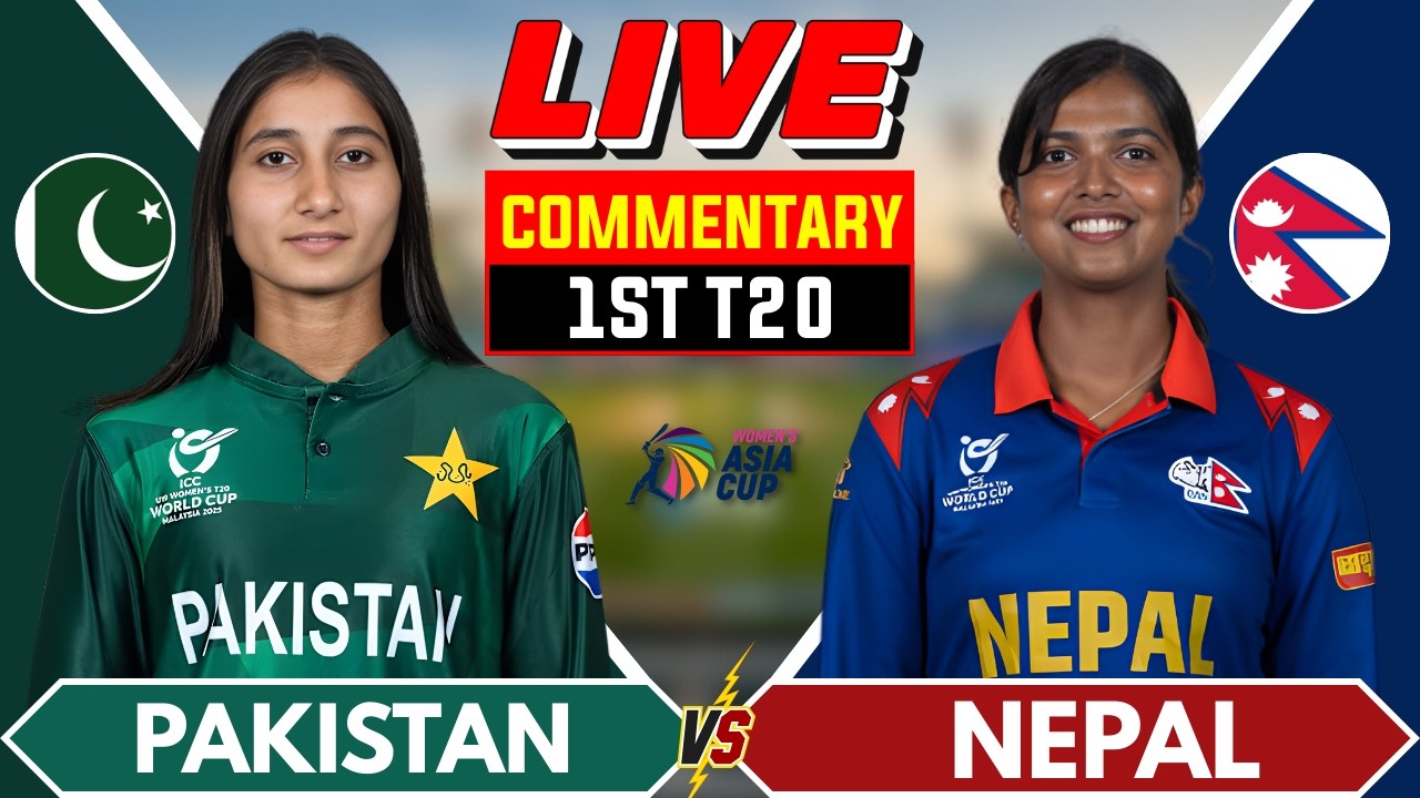 🔴Live: Pakistan A Women vs Nepal A Women 1st T20 Match | Women Asia Cup 2026 | Live Score & Commenta