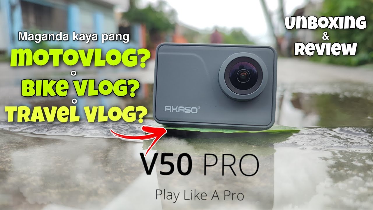 AKASO V50 Pro Action Camera Unboxing » JaypeeOnline