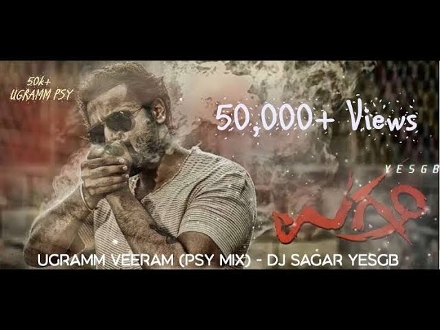 Ugramm Veeram (Psy Mix) - DJ Sagar YesGB | Srimurali | Prashant Neel | Ravi Basrur | Kannada DJ Song class=
