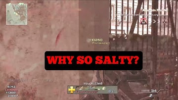 MW3 FRIDAY - MK14 PRACTICE - I COMPLETELY OUTPLAY THE SALTY HOST & ONCE AGAIN THEY DASHBOARDED AFTER