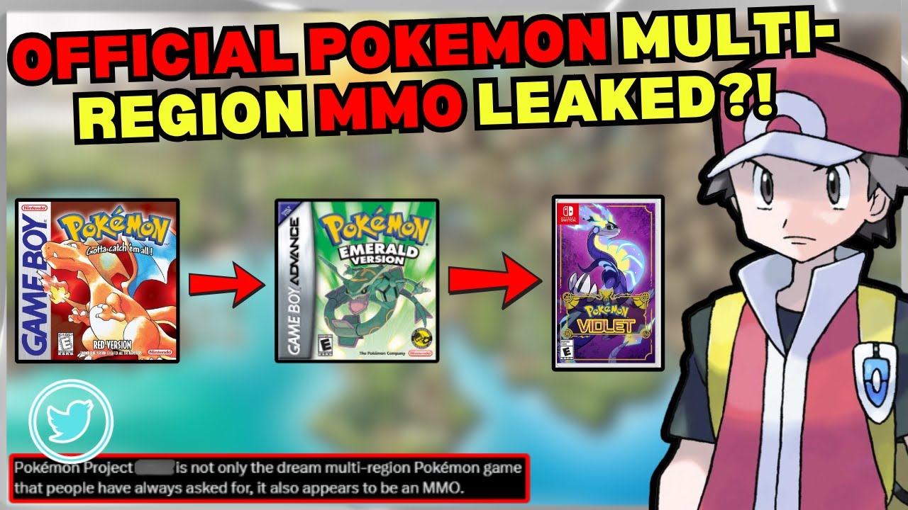 OFFICIAL POKEMON MMO LEAKED?! | Multi-Region from Hoenn to Sinnoh ...