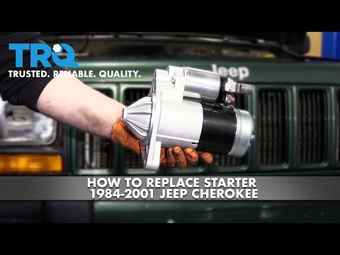 How To Replace Starter 1984-2001 Jeep Cherokee