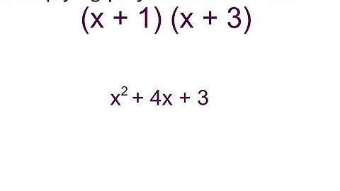 Multiplying Polynomial: Shortcut