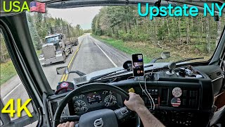 POV Truck Driving 4K Upstate NY #trucking