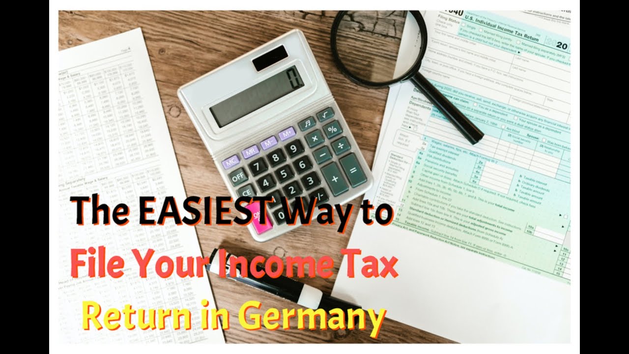 The Easiest Way to Apply Tax Return in Germany! NO APPS, NO
