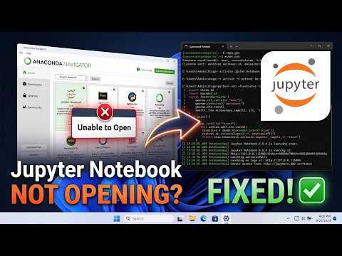 How to Fix Unable to Open Jupyter Notebook in Anaconda Navigator 2026