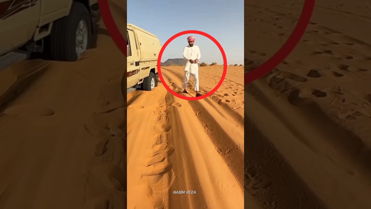 In this desert oasis in Dubai, we see something that no one has seen before 😱 
