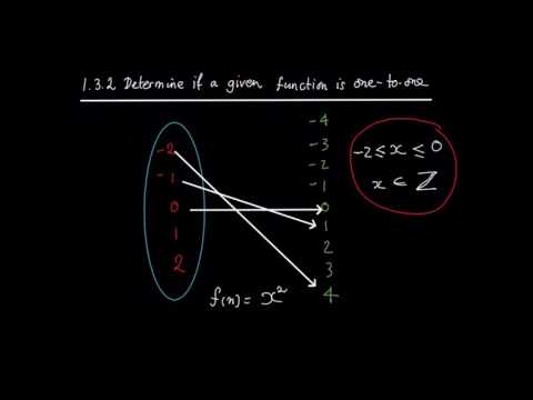 1.3.2. Determine if a given mapping is a function