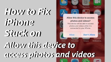 Why Does iPhone Keeps Showing “Allow This Device to Access Photos and Videos” - 6 Fixes