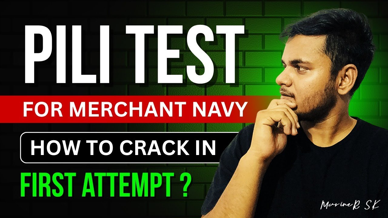 PILI Test for Merchant Navy | How to crack in first attempt - YouTube