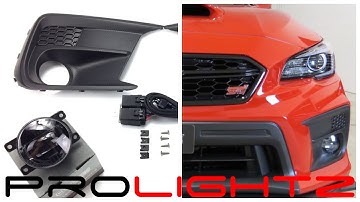 PROLIGHTZ 2018+ STI LED FOG LIGHT PACKAGE