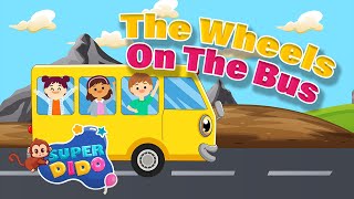 Wheels On The Bus | Nursery rhymes & Kids songs