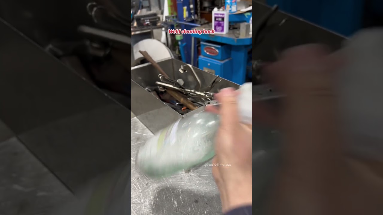 Weld cleaning hack. Repost from 
