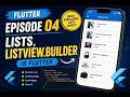 Phase 1: Beginner Foundation | Episode 04 |  Flutter ListView.builder Tutorial for Beginners