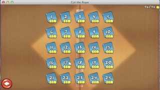 Cut The Rope Lvl 1-17 3Stars