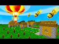 Testing NUCLEAR BOMBS In A Minecraft World (Huge Damage)