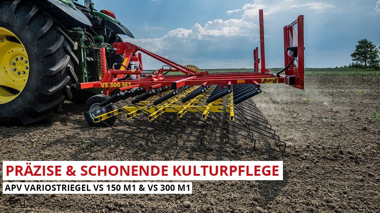 Variostriegel VS 150 M1 & VS 300 M1 im Einsatz | Tined Weeder Pro VS 150 M1 &VS 300 M1 in Action