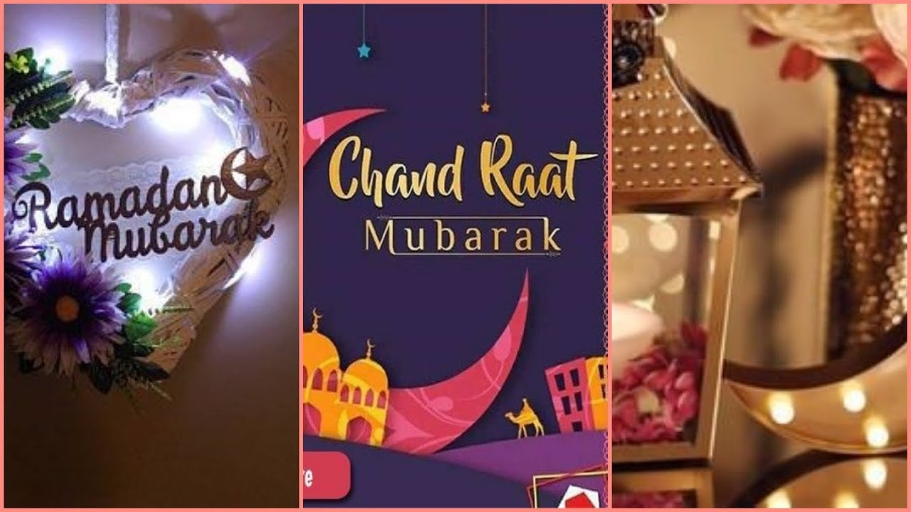 Chand #Raat Mubarak dp|#Chand Raat Mubarak status|# Islamic ...