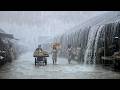 DANGEROUS STORM!! 🌧️⚡ Heavy Rain & Extreme Thunder in Indonesia | Relaxing Sleep Sounds