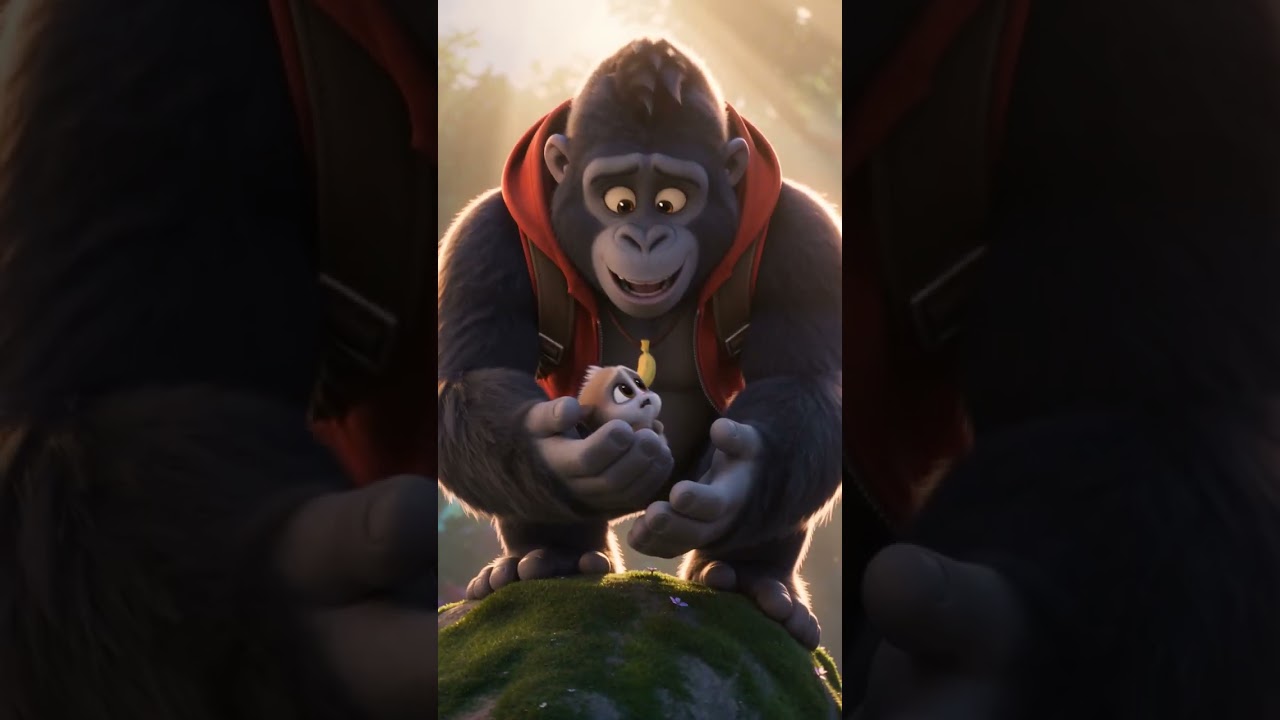 🦍 Goro Saves a Crying Baby ❤️ - YouTube