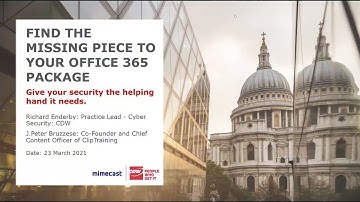 Find the Missing Piece to your Office 365 Webinar