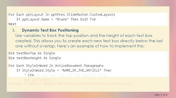 Efficiently Create PowerPoint Slides from Word Text with VBA