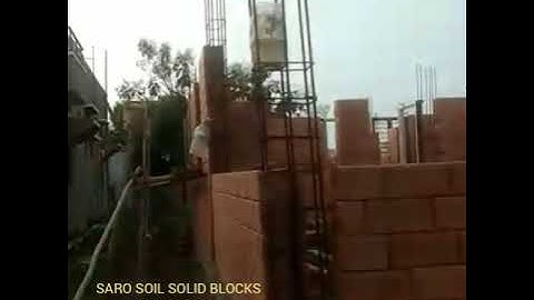 Eco friendly mud blocks   9845316491 #interlockingblocks #ssb