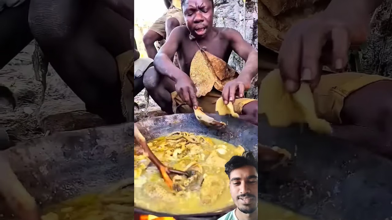 Today Lunch,😋‼️traditional Meal 😋😲 very delicious food, Enjoying#culture #africa #wildlife #shorts