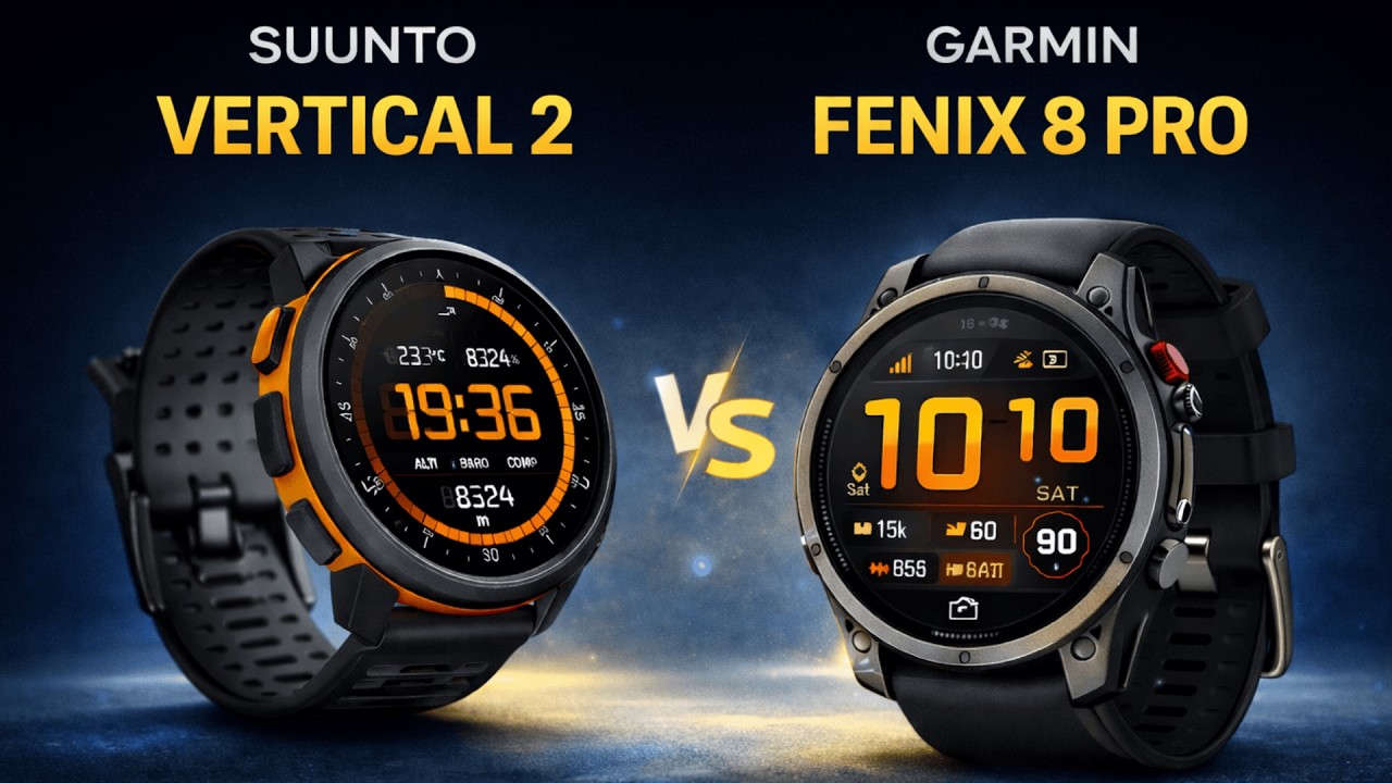 Garmin Fenix 8 Pro vs Suunto Vertical 2