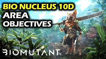 Bio Nucleus 10D: Superb Loot, Bioblob Container | Area Objectives | Biomutant Collectibles Guide