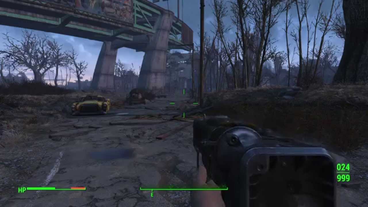 Fallout 4 Aim Down Sight Gun Glitch Youtube