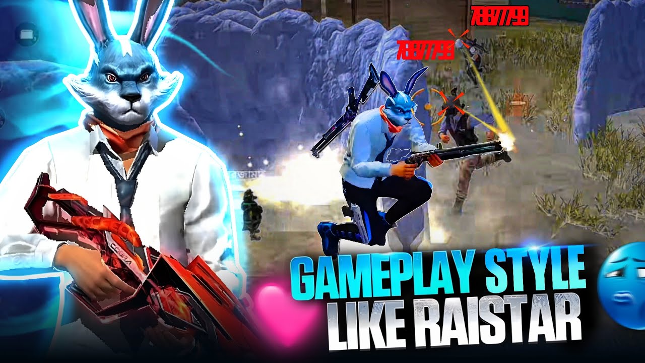 Raistar Hud Code best 3 finger custom hud in ff || Full practice in raistar custom hud ...