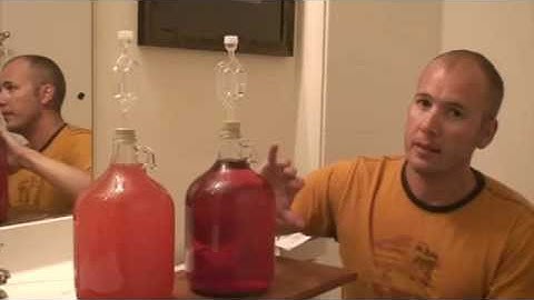 Making Raspberry and Blackberry Mead Part 2 of 2 - Fermentation to Stabilization and Clarification