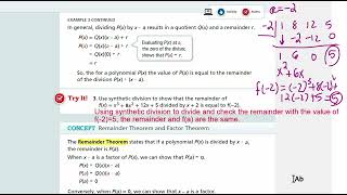 EnVision Algebra 2 Lesson 3-4: Dividing Polynomials - Examples 3, 4