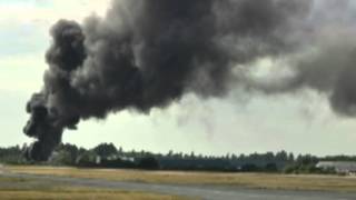 Bin Laden Family On Blackbushe Airport Crash Plane