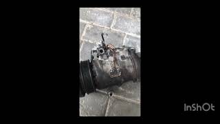 2008 model Land Cruiser Ac compressor lock #B1422#automobile #engineering #mechanic #service #car 